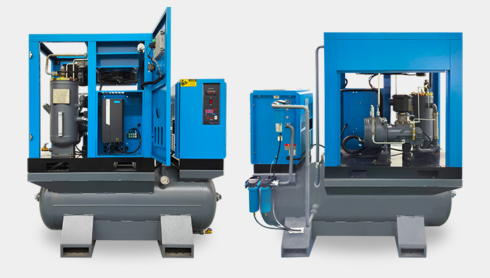 CYCTG Series Oil-Cooled PM VSD 4IN1 Screw Air Compressor